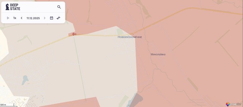 The enemy has advanced in Donetsk Oblast: updated line of contact at the Kapitolna mine