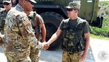 Украинские миротворцы в Косово отработали элементы противодействия агрессивным митингующим. ФОТОрепортаж