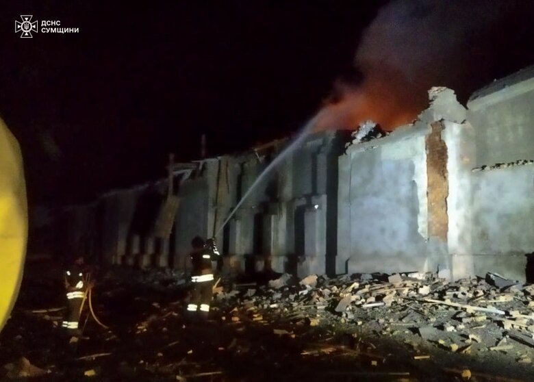 Наслідки обстрілу Сумщини в ніч на 1 листопада 2024 року