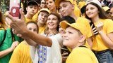 Дружина президента Олена Зеленська відвідала "Артек" під Києвом. ФОТОрепортаж