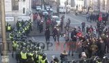 Protest against land sale: affected police officers hospitalized. VIDEO&PHOTOS