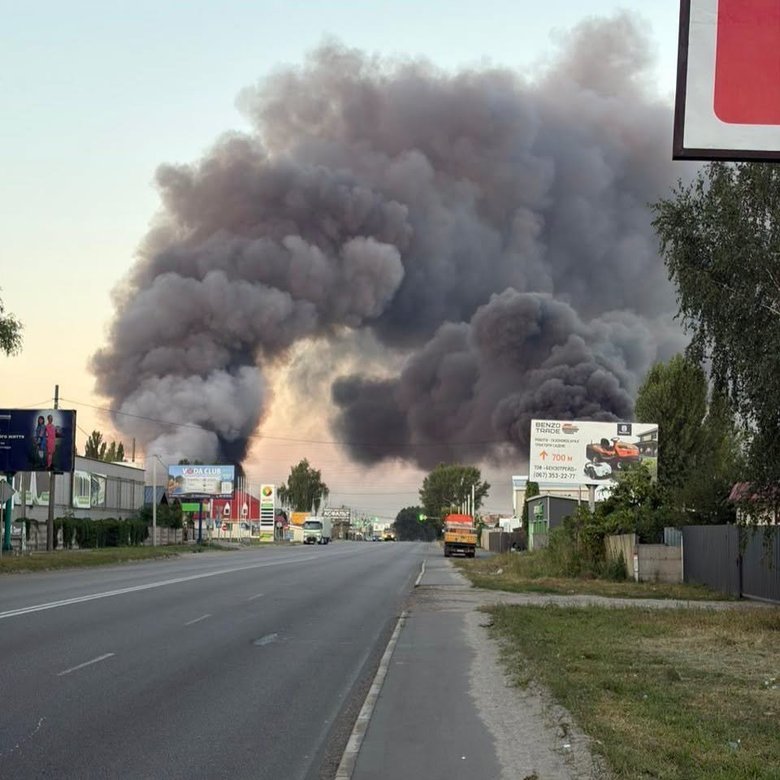 Удар по Київщині 28 серпня