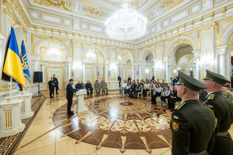 Награждение защитников