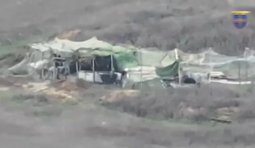Бійці 105 бригади знищили позицію рашистів у РФ