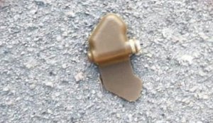 Russians remotely mined area near hospital in Kherson. PHOTO