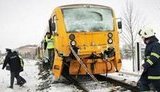 В Чехии электричка столкнулась с грузовым составом. ФОТОрепортаж