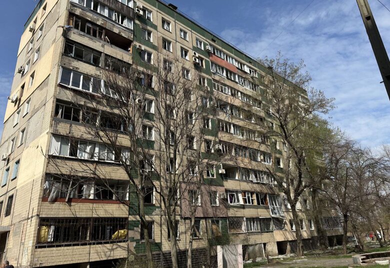 последствия удара по Кривому Рогу
