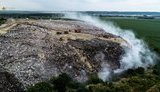 Другу добу горить велике сміттєзвалище на Тернопільщині, - ДСНС. ФОТОрепортаж