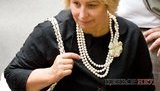 Герман пришла в Раду с ног до головы в жемчугах. ФОТОрепортаж