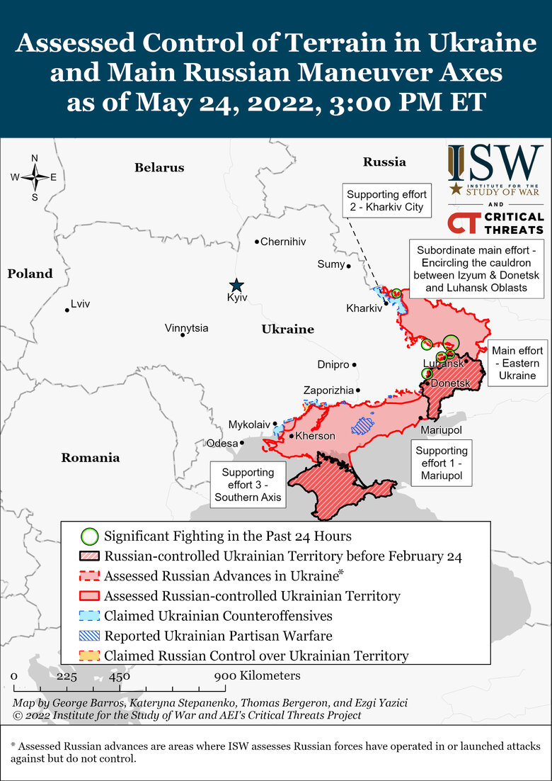 Оккупанты стягивают на Луганщину силы с нескольких направлений, - ISW 01