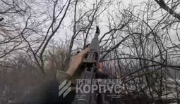 Бійці 53 бригади зняли на камеру GoPro бойову роботу по російських безпілотниках