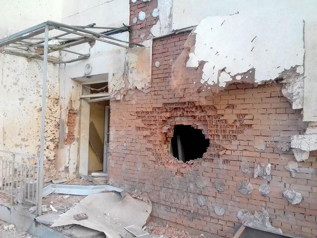 донбасс обстрелы сцкк