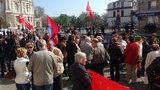 Пророссийским активистам в Одессе помешали провести шествие к 1 мая