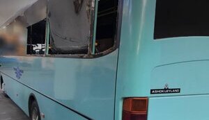 Впродовж дня загарбники тричі атакували з дронів громадський транспорт у Херсоні. ФОТОрепортаж