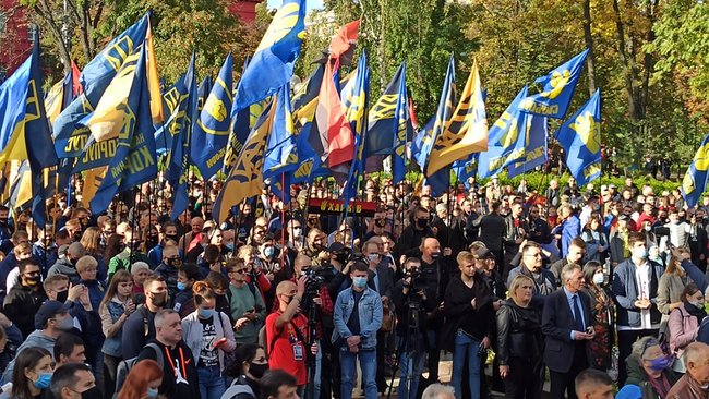 У Києві відбувається Марш УПА: учасники збираються оголосити вимоги Зеленському 15 У Києві відбувається Марш УПА: учасники збираються оголосити вимоги Зеленському 15