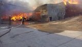 В Березани на Киевщине возник пожар на территории суконной фабрики (обновлено)
