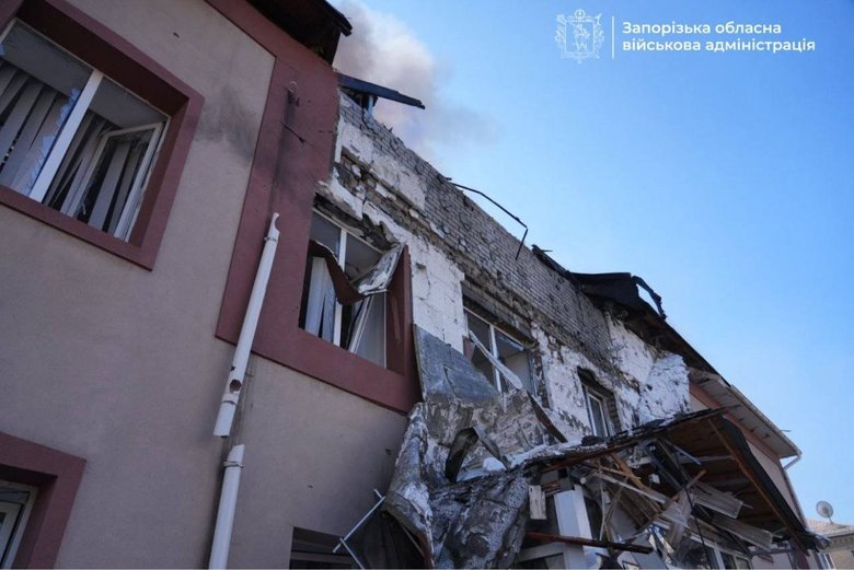 Удар по Запоріжжю 13 квітня