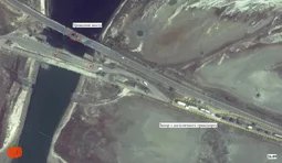 Чонгарський міст зазнав серйозних руйнувань