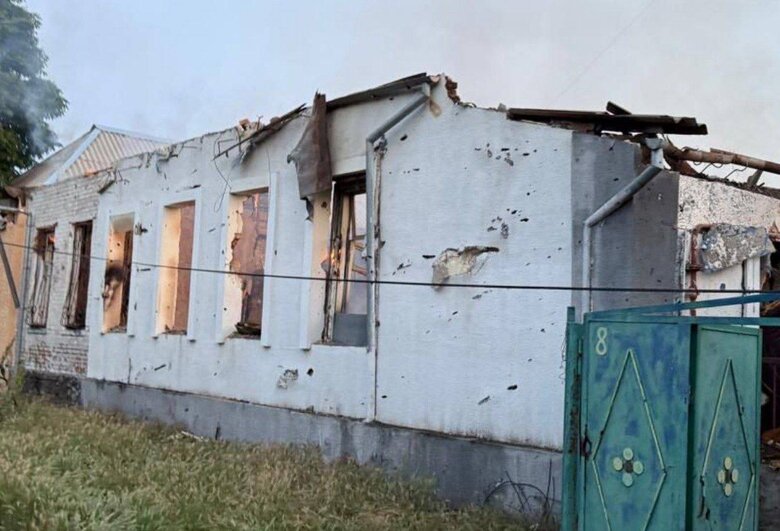 Shelling of the Nikopol district on 2 June
