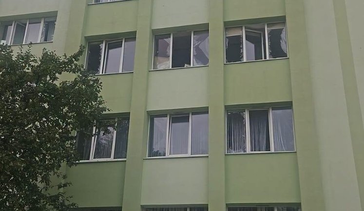 Russians attack lyceum in Rivne during massive strike on region – Regional Military Administration. PHOTOS