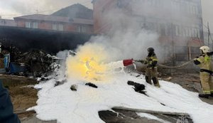 Российский вертолет Ка-226 разбился в Дагестане: 4 погибших. ВИДЕО