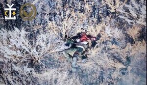 Окупант показує середній палець нашому дрону і за мить підриває себе гранатою. ВIДЕО 18+