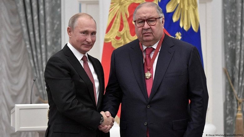 Усманов і Путін
