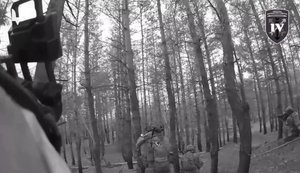 Ukrainian special forces destroyed SRG of occupiers in forest in Lyman direction. VIDEO