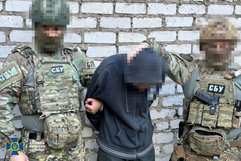 Detained p'ятьох коригувальників у Костянтинівці