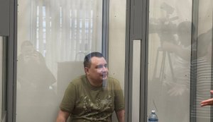 Court keeps ex-commander of 155th Brigade Riumshyn in custody, reduces bail to UAH 10 million. VIDEO+PHOTOS