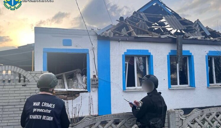 Russians hit Kupiansk district with MLRS, one person injured. PHOTO
