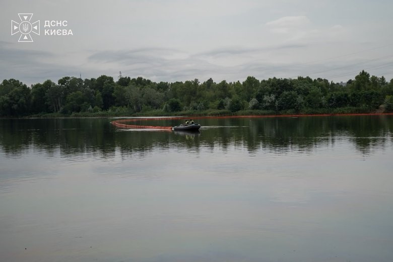 Повторне забруднення на озері Кирилівське в Києві