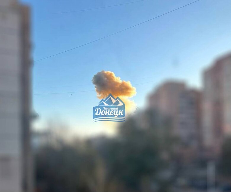 В окупованому Донецьку лунають вибухи 02