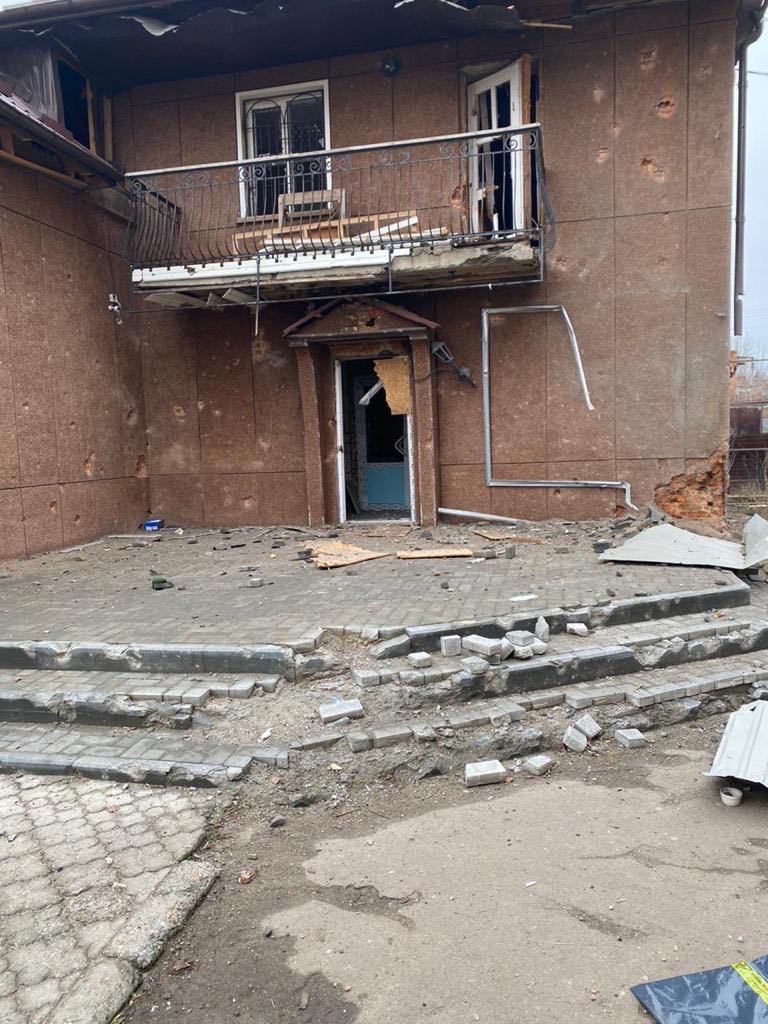 Внаслідок обстрілу Оріхова одна людина загинула, ще троє зазнали поранень, - ОВА 01
