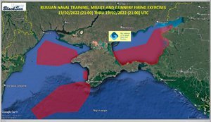 РФ збирається перекрити райони Чорного та Азовського морів ніби для навчань. Це схоже на блокаду, - Клименко. КАРТА