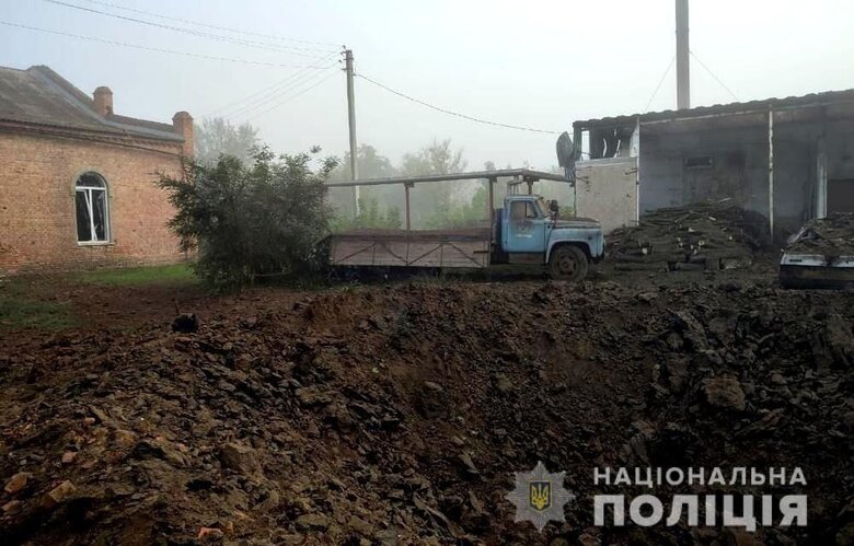 Последствия ударов рашистов по Запорожской области 09