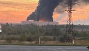 В России после атаки дронов загорелся крупный хаб Ozon площадью 135 тысяч кв. м