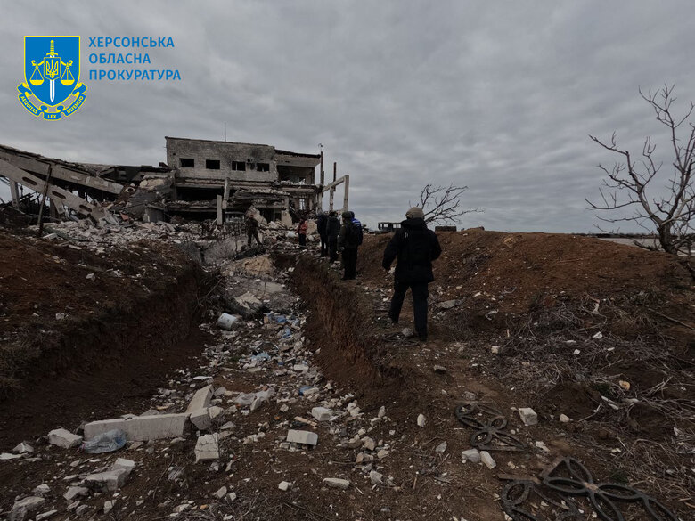 Аеропорт Херсон у Чорнобаївці зруйнований після перебування там військових РФ, - прокуратура 04 Аеропорт Херсон у Чорнобаївці зруйнований після перебування там військових РФ, - прокуратура 04