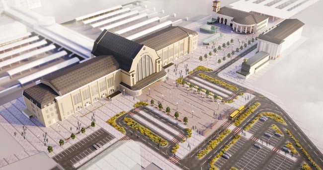 Укрзализныця планирует реконструировать центральный вокзал Киева 03