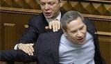 В Раде очередная драка: Ляшко VS воришка Лукьянов. ФОТО.