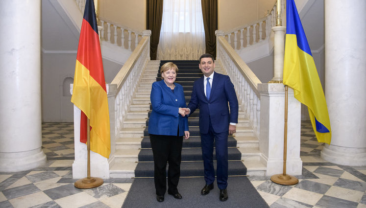 Ukraine, Germany set strategic goal to increase joint trade turnover to 10 billion euros, – Ukraine's PM at meeting with Merkel. PHOTOS