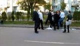 Милиция спокойно наблюдала за нападением на активистов, протестовавших против "регионалов". ВИДЕО