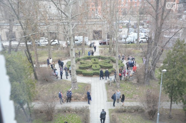 Невідомі повідомили про замінування міськради в Запоріжжі і вимагають заборонити ОПЗЖ і Партію Шарія 02