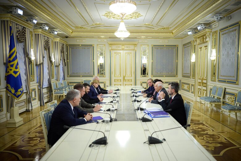 президент Зеленський та Високий представник ЄС із закордонних справ та безпекової політики Боррелем
