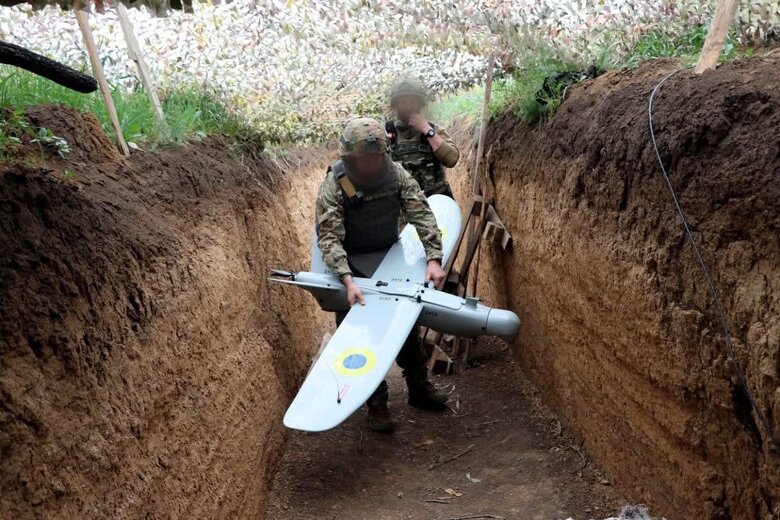 The National Guard destroys enemy equipment