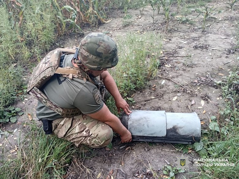 Disarming drones in Chernihiv region