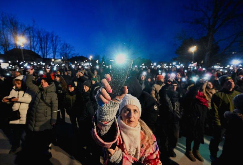 Словаки на протестах 21 лютого вимагали відставки Фіцо