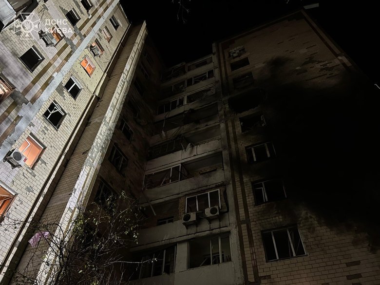 Київ після обстрілу 26 жовтня