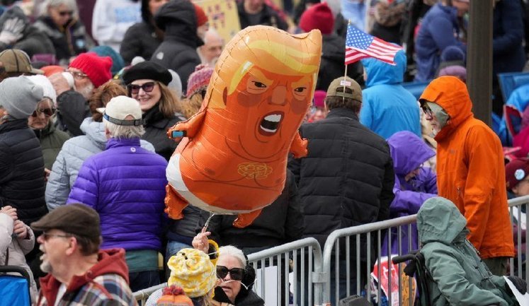 No Kings: протесты против Трампа проходят в городах США. ФОТОРЕПОРТАЖ