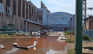 Occupiers fired five missiles at Sloviansk thermal power plant. PHOTO